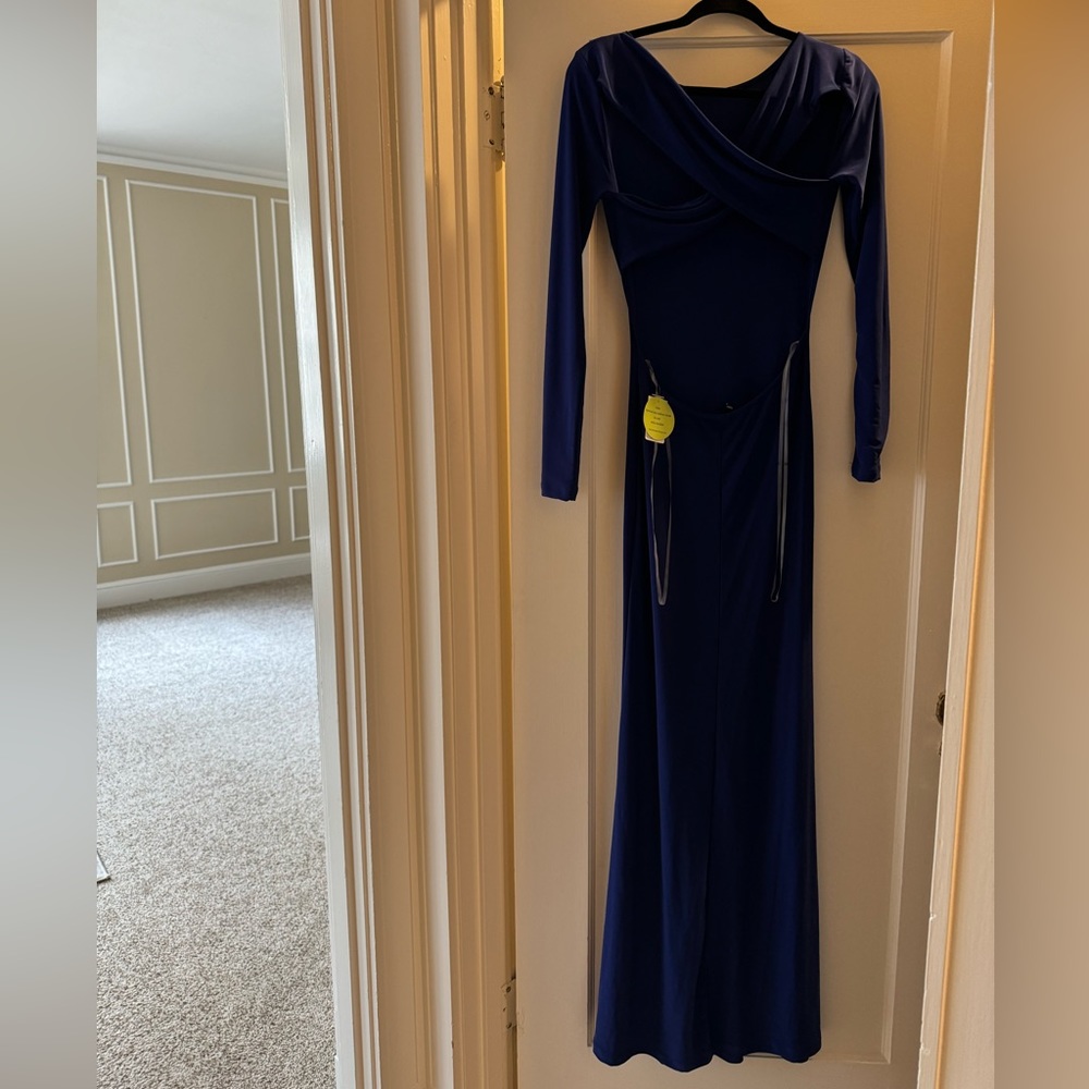Windsor Royal Blue Maxi Dress size M